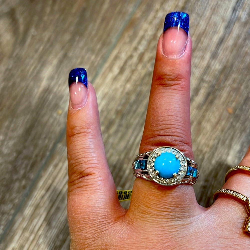 Gorgeous Arizona Sleeping Beauty Turquoise Ring